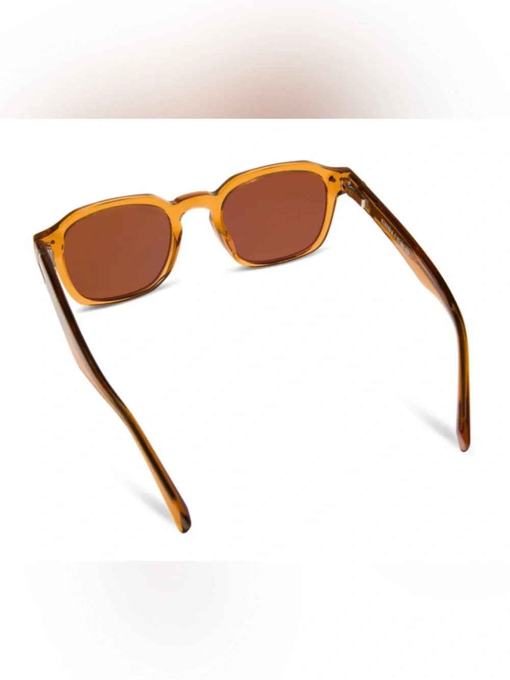KIAURA The Lautner XL Sunglasses – Whiskey Brown – Polarized